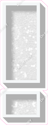 VA 12" Individuals - White Sparkle !