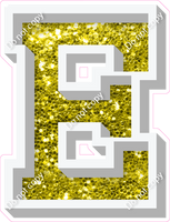 VA 12" Individuals - Yellow Sparkle E