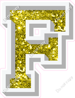 VA 12" Individuals - Yellow Sparkle F