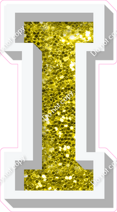 VA 12" Individuals - Yellow Sparkle I