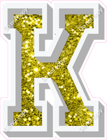 VA 12" Individuals - Yellow Sparkle K