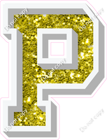 VA 12" Individuals - Yellow Sparkle P
