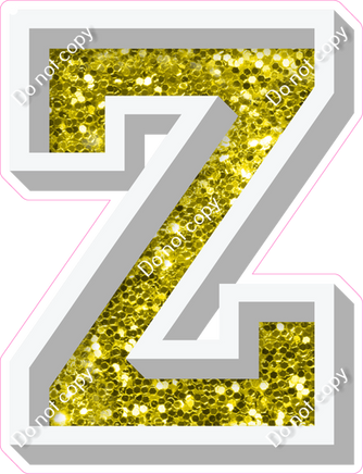 VA 12" Individuals - Yellow Sparkle Z
