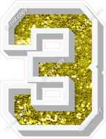 VA 12" Individuals - Yellow Sparkle 3