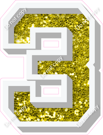 VA 12" Individuals - Yellow Sparkle 3