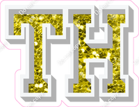 VA 12" Individuals - Yellow Sparkle TH