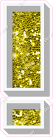VA 12" Individuals - Yellow Sparkle !