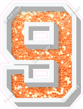 VA 18" Individuals - Amber Sparkle 9