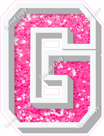 VA 18" Individuals - Bubblegum Sparkle G