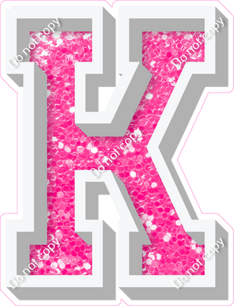 VA 18" Individuals - Bubblegum Sparkle K