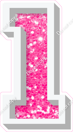 VA 18" Individuals - Bubblegum Sparkle 1