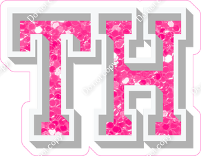 VA 18" Individuals - Bubblegum Sparkle TH