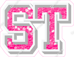 VA 18" Individuals - Bubblegum Sparkle ST