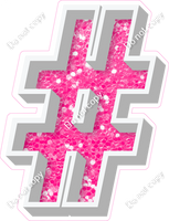 VA 18" Individuals - Bubblegum Sparkle #