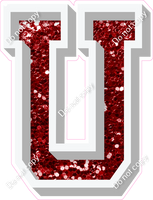 VA 18" Individuals - Crimson Sparkle U