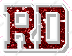 VA 18" Individuals - Crimson Sparkle RD