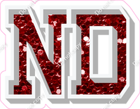 VA 18" Individuals - Crimson Sparkle ND