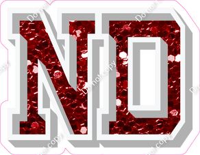 VA 18" Individuals - Crimson Sparkle ND