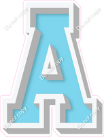 VA 18" Individuals - Flat Baby Blue A