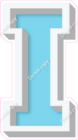 VA 18" Individuals - Flat Baby Blue I