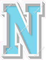 VA 18" Individuals - Flat Baby Blue N