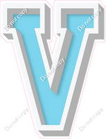 VA 18" Individuals - Flat Baby Blue V