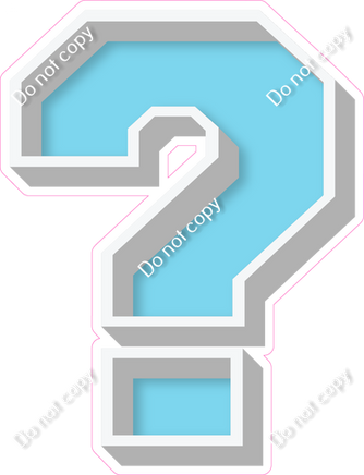 VA 18" Individuals - Flat Baby Blue ?