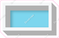 VA 18" Individuals - Flat Baby Blue Dash