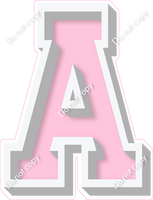 VA 18" Individuals - Flat Baby Pink A