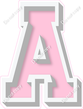 VA 18" Individuals - Flat Baby Pink A