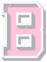 VA 18" Individuals - Flat Baby Pink B