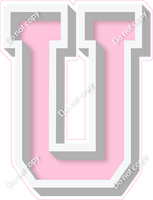 VA 18" Individuals - Flat Baby Pink U