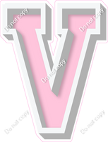 VA 18" Individuals - Flat Baby Pink V