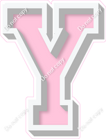 VA 18" Individuals - Flat Baby Pink Y