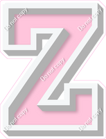 VA 18" Individuals - Flat Baby Pink Z