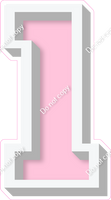VA 18" Individuals - Flat Baby Pink 1
