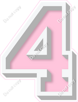 VA 18" Individuals - Flat Baby Pink 4