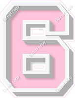 VA 18" Individuals - Flat Baby Pink 6