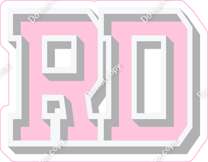 VA 18" Individuals - Flat Baby Pink RD
