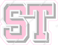 VA 18" Individuals - Flat Baby Pink ST