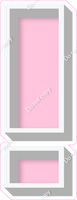 VA 18" Individuals - Flat Baby Pink !