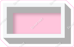 VA 18" Individuals - Flat Baby Pink Dash