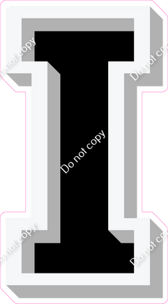 VA 18" Individuals - Flat Black I