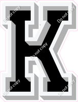 VA 18" Individuals - Flat Black K