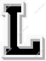 VA 18" Individuals - Flat Black L