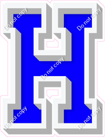 VA 18" Individuals - Flat Blue H