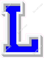 VA 18" Individuals - Flat Blue L