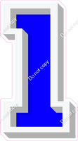 VA 18" Individuals - Flat Blue 1