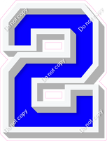 VA 18" Individuals - Flat Blue 2