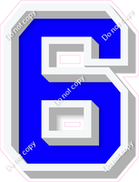 VA 18" Individuals - Flat Blue 6